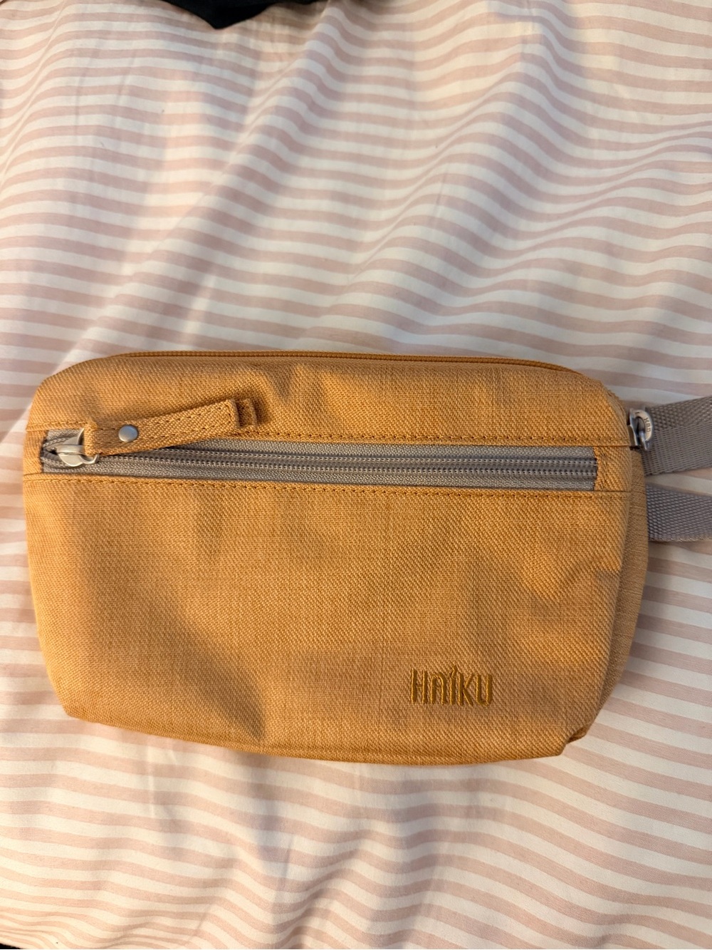 Haiku Mustard Yellow Crossbody Bag